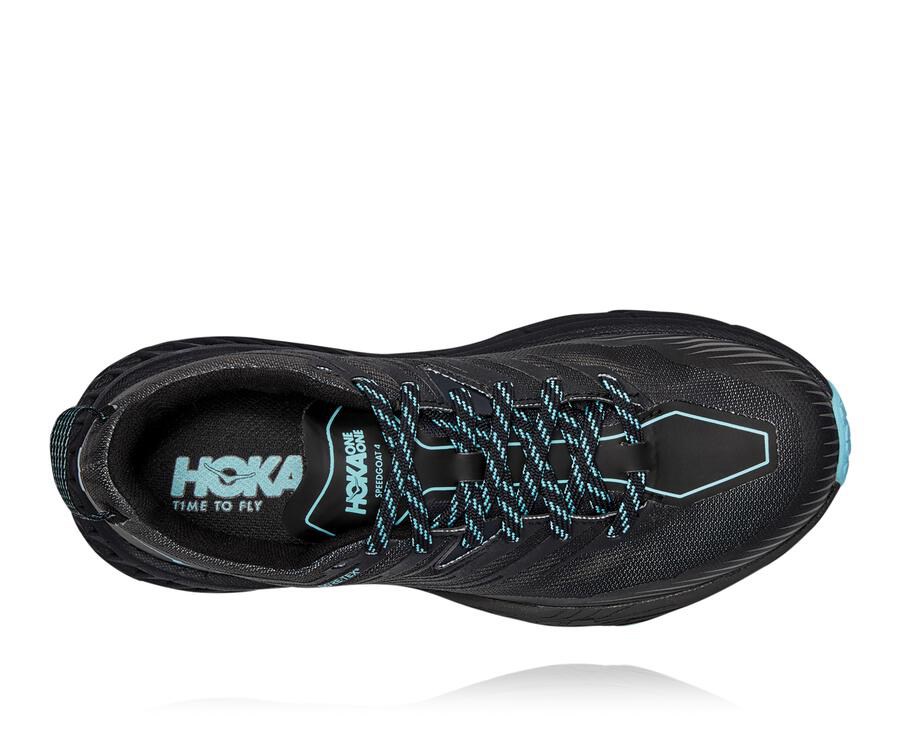 Tenis Trail Hoka One One Feminino Pretas - Speedgoat 4 Gore-Tex - 674-OVUPYI